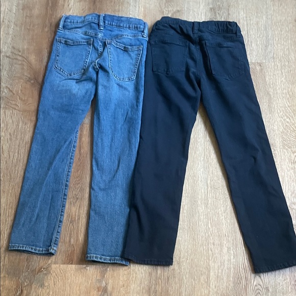 Set of 2 Old Navy Black & Blue Denim Skinny Kids’ Jeans | Size 8 - Picture 10 of 11